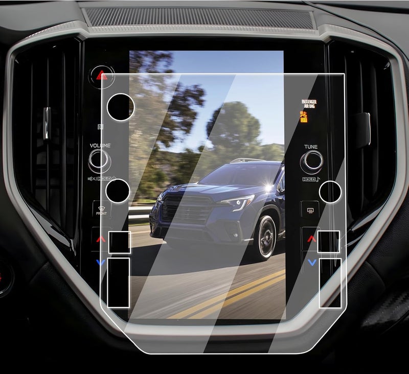 EcoZen Screen Protector For 2023-2026 Subaru Ascent - 11.6-Inch Navigation HD Tempered Glass Film For 2023-2026 Ascent(Base/Premium/Onyx Edition/Limited/Touring) Accessories 9H Hardness - Anti Fingerprints - Image 1